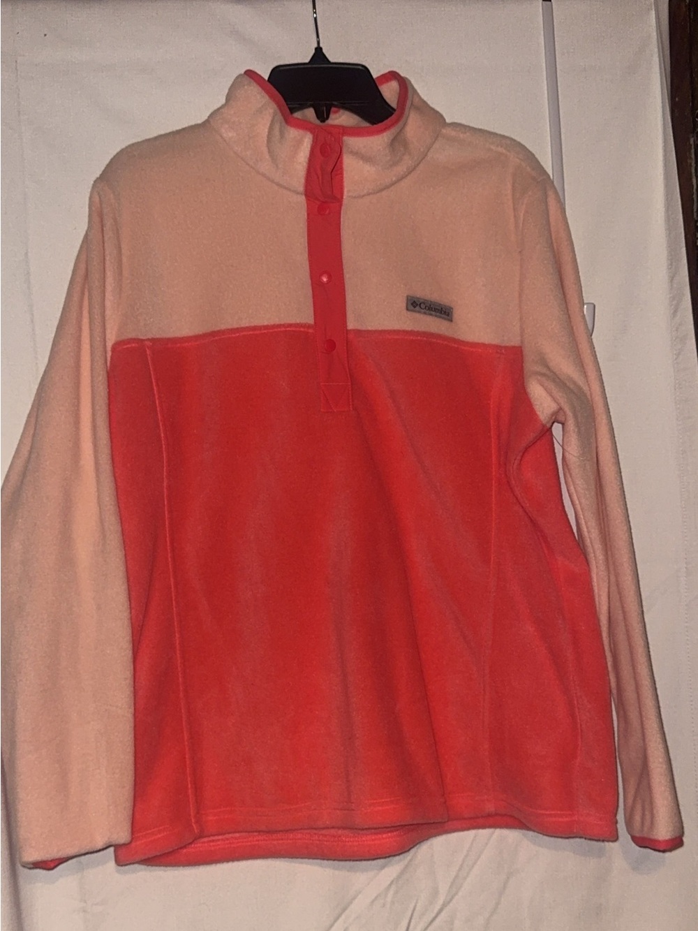 Columbia Women’s  Two-Tone Coral Fleece Pullover